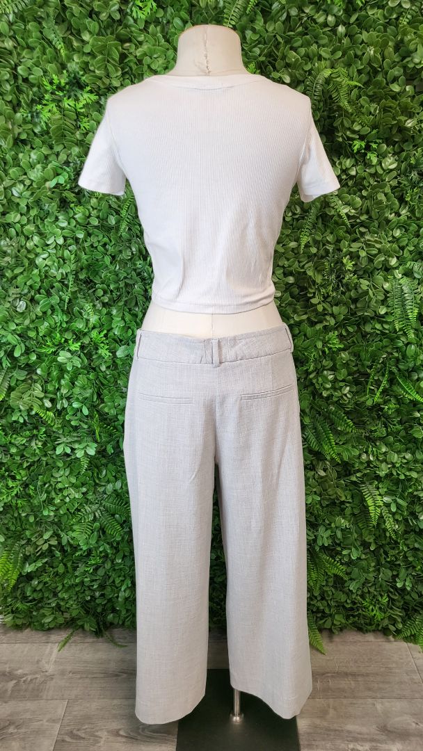 Five Units Grey Crop Pants (10)