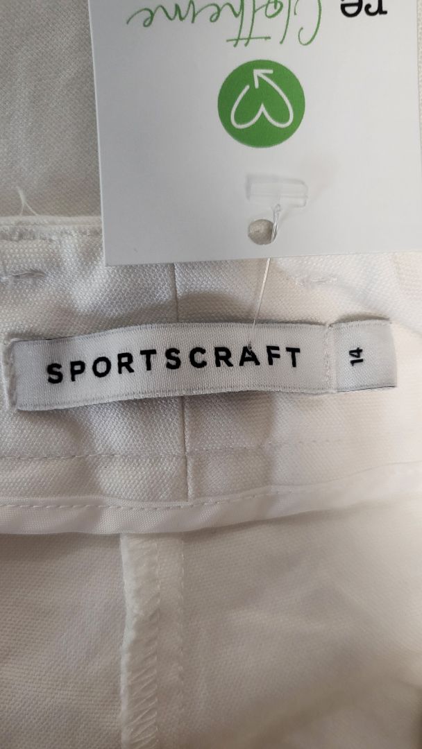 Sportscraft White Knee Shorts (14)
