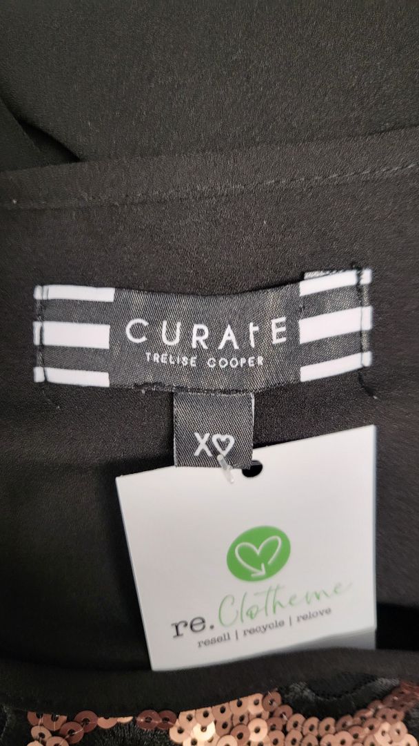 Curate Black/Bronze Get Shifty Dress (16-18)