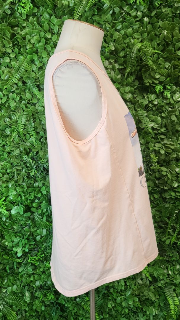Alaska Tee Peach Print Tank (12)