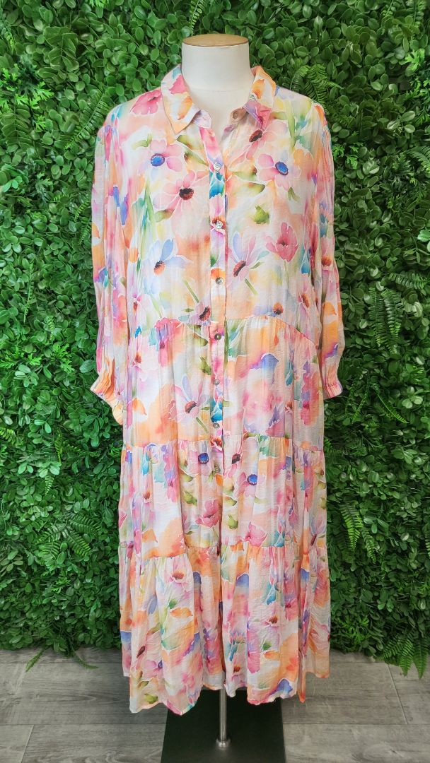 Gordon Smith Print Watercolour Dress (16)