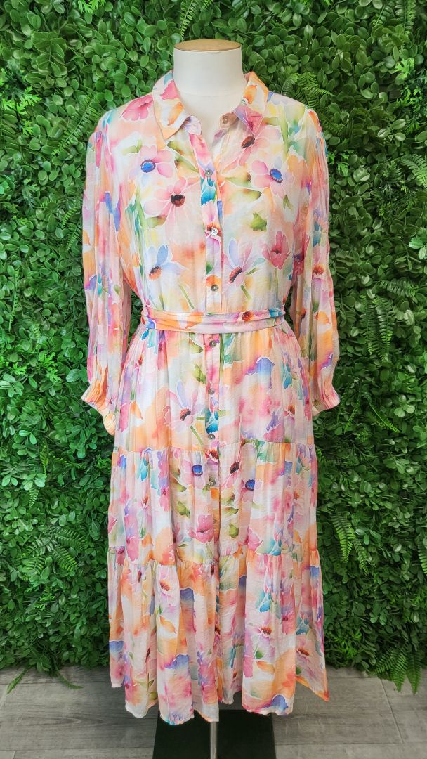 Gordon Smith Print Watercolour Dress (16)
