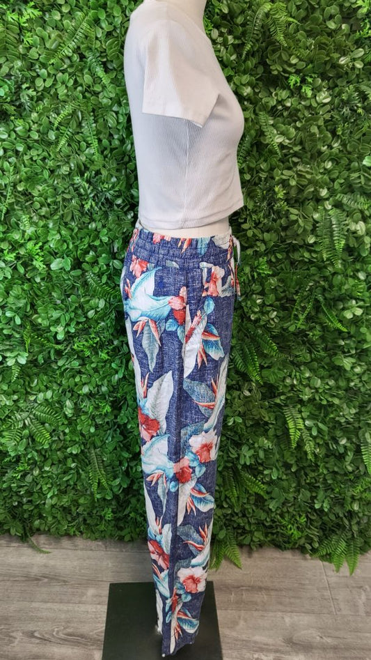 Tommy Bahama Tropical Print Pants (8-10)