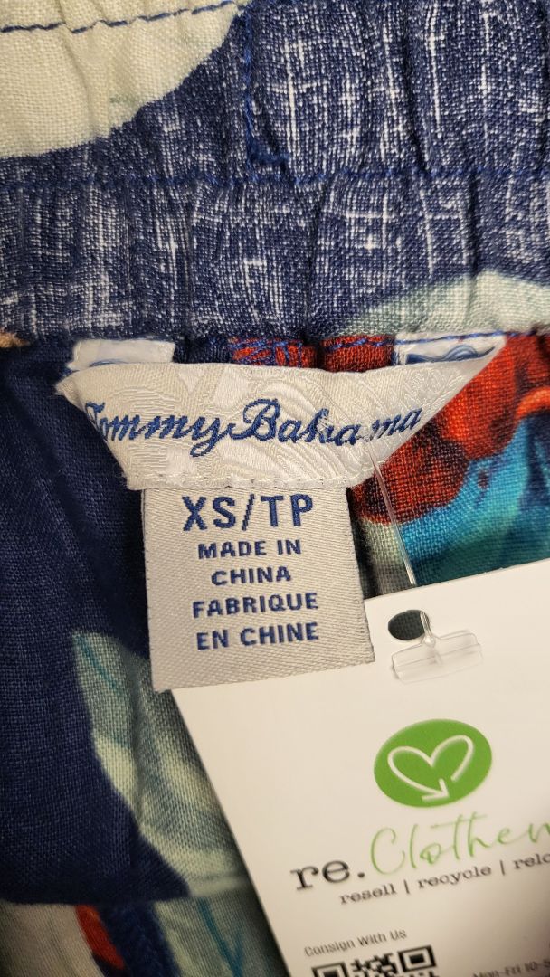 Tommy Bahama Tropical Print Pants (8-10)