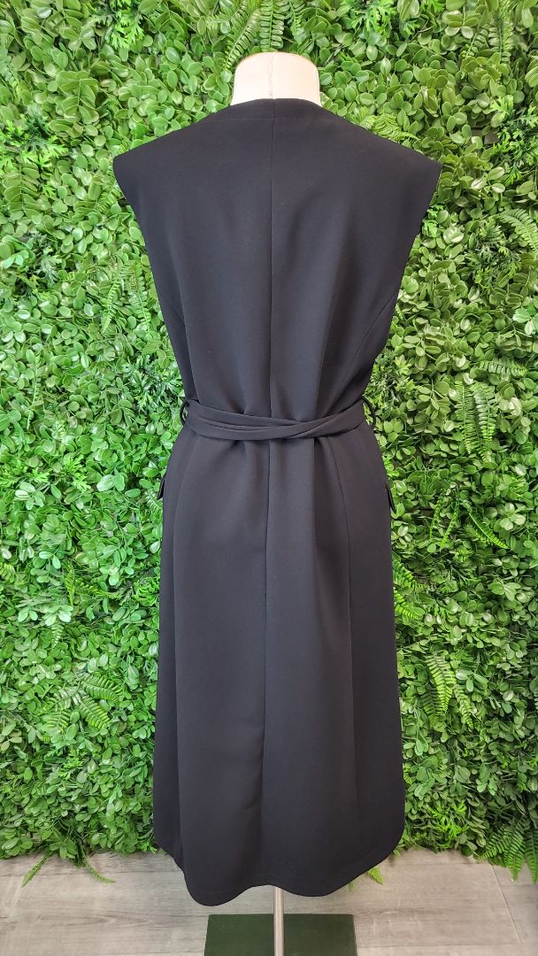 Kate Sylvester Black Wrap Dress (14)