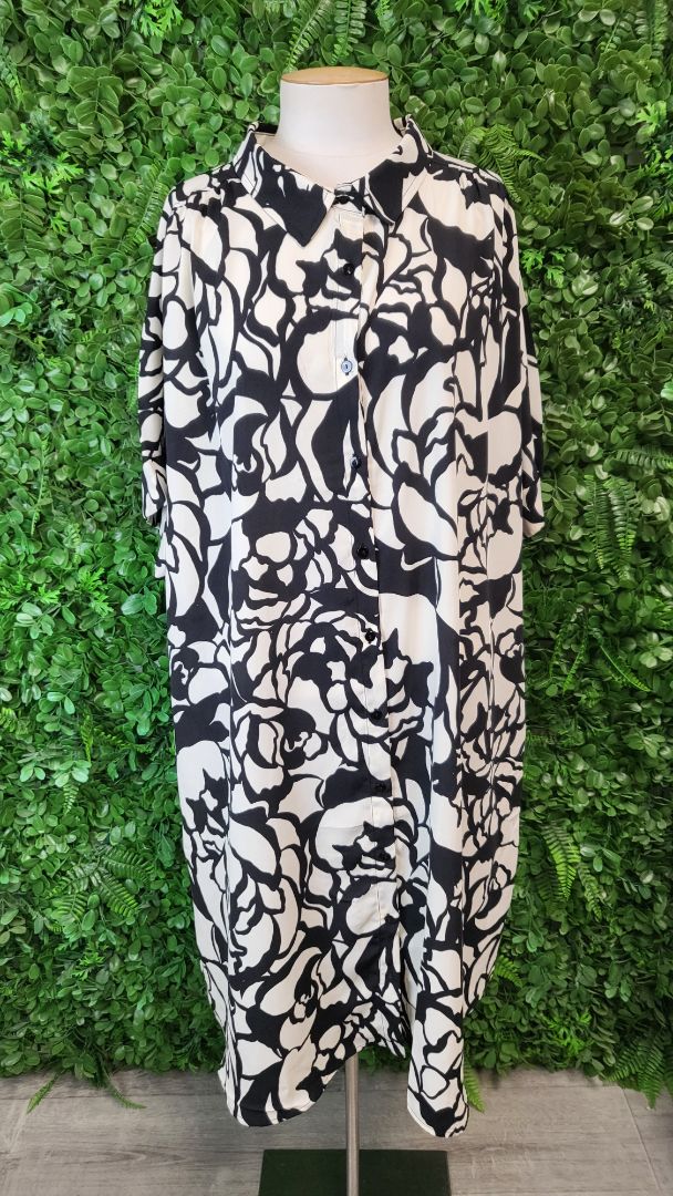 Ts Black/Taupe Shirt Dress (22)