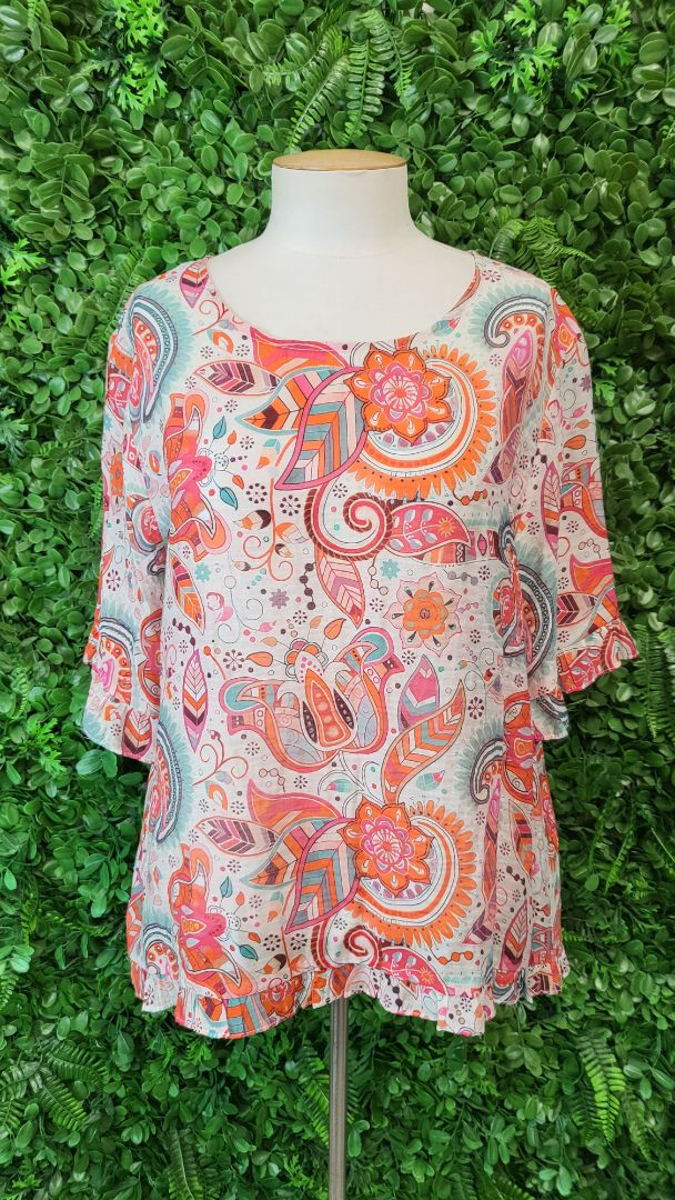 Seduce Print Folk Top (14)