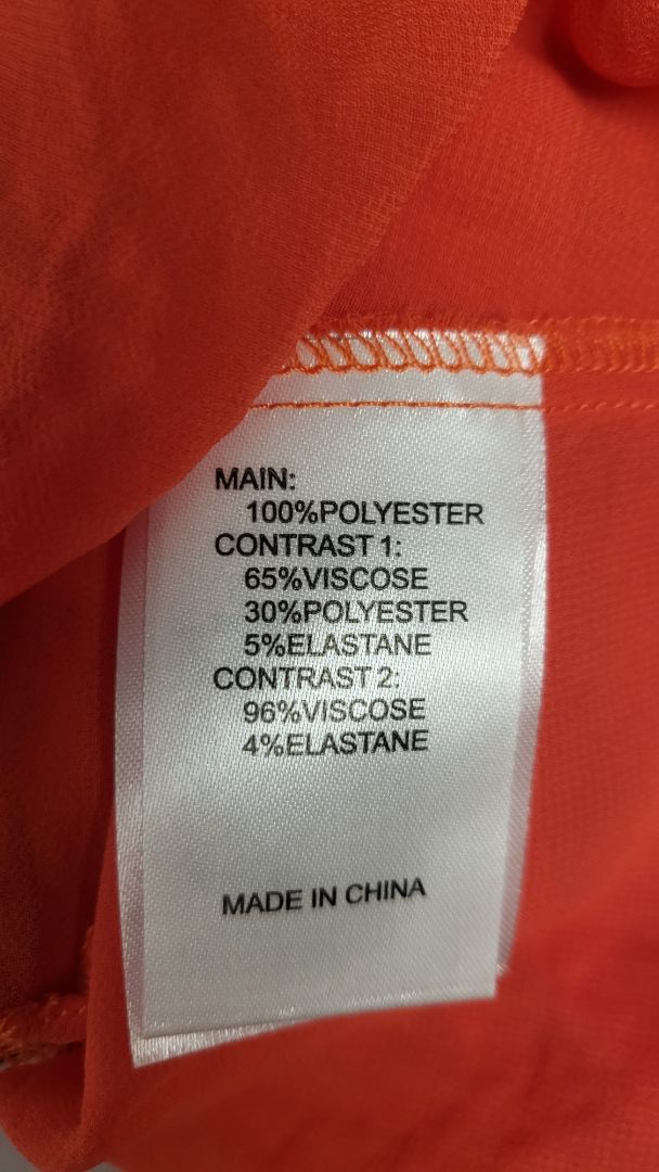 Pretty Basics Orange Layer Top (16)