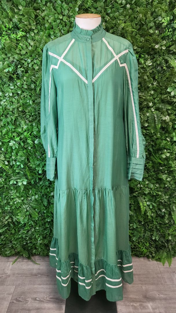 Once Was Green Outland Lace Dress (10)