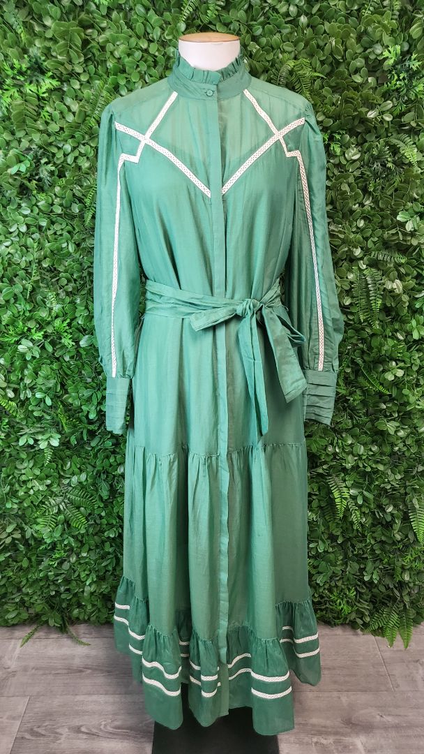Once Was Green Outland Lace Dress (10)