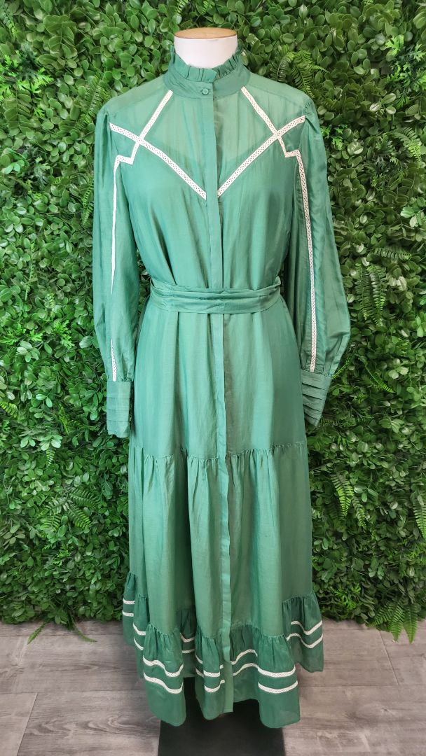 Once Was Green Outland Lace Dress (10)