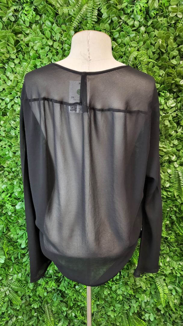 Moochi Black Sheer Top (10)