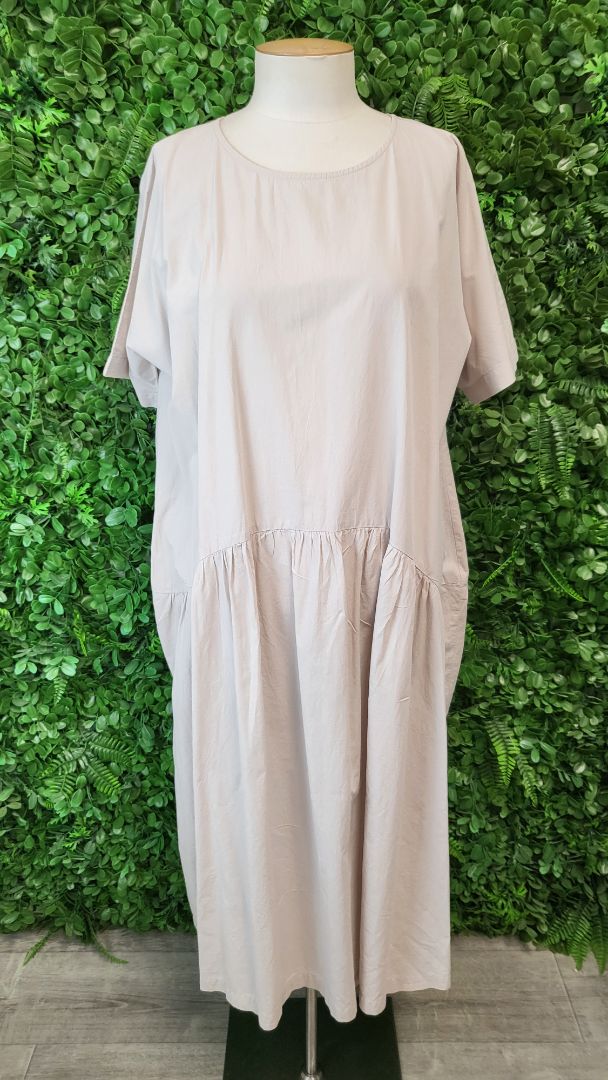 Ricochet Beige Relaxed Dress (10-12)