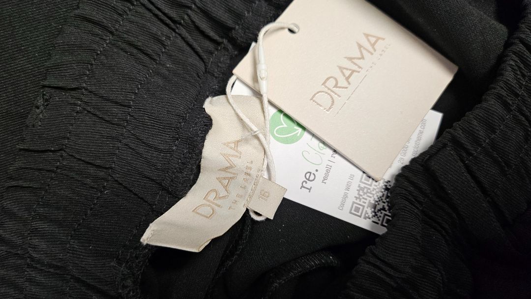 Drama The label Black Fall Pants BNWT (16)