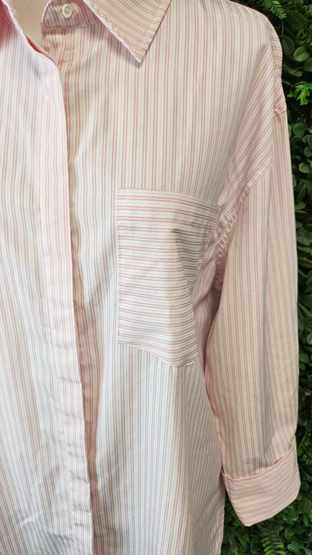 Sass Pink Oversized Shirt (14)