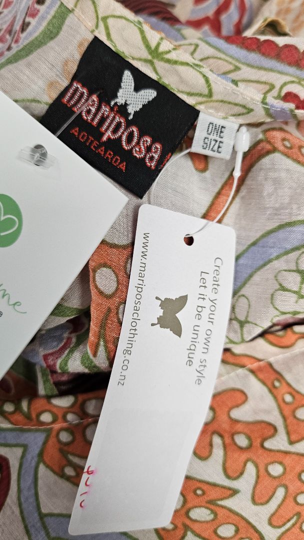 Mariposa Multi Gather Dress BNWT (12-14)