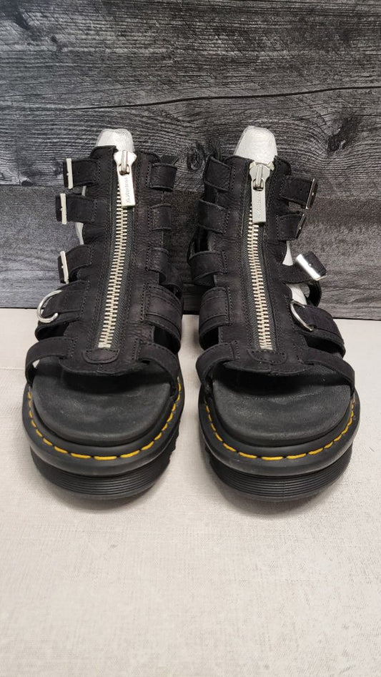Dr Martens Black Olson Sandals (42)