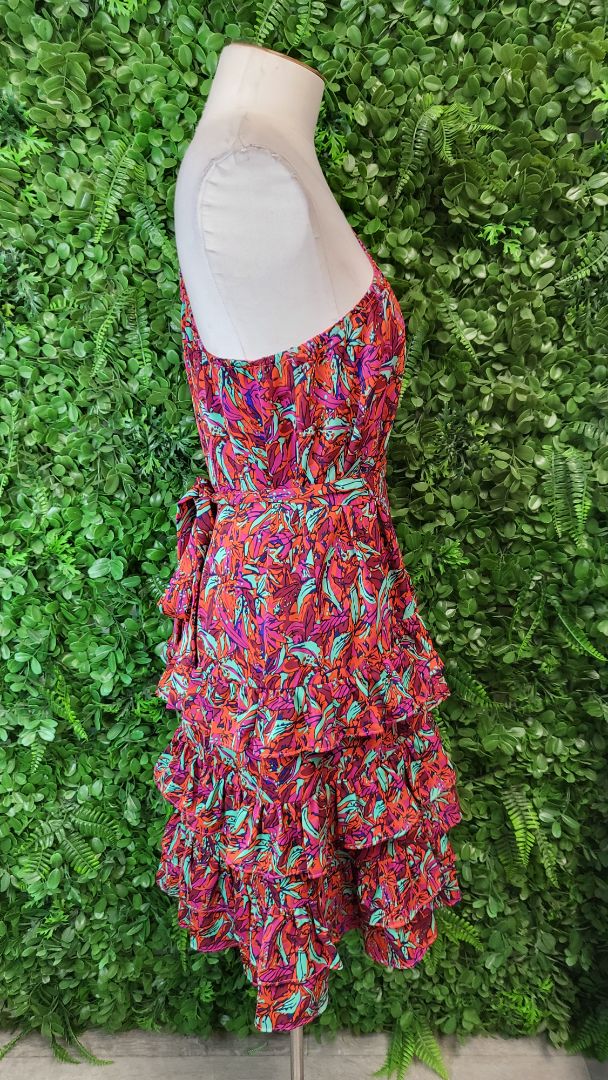 Augustine Floral One Sleeve Dress (16)