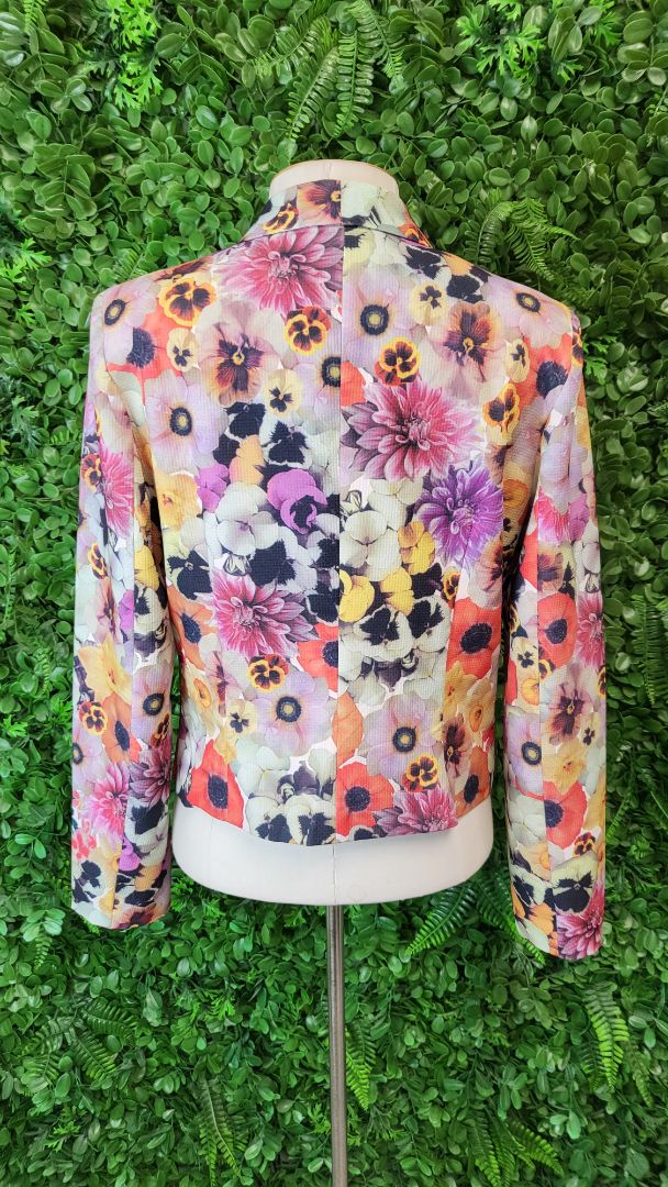 Paper Dolls Floral Print Blazer (12)