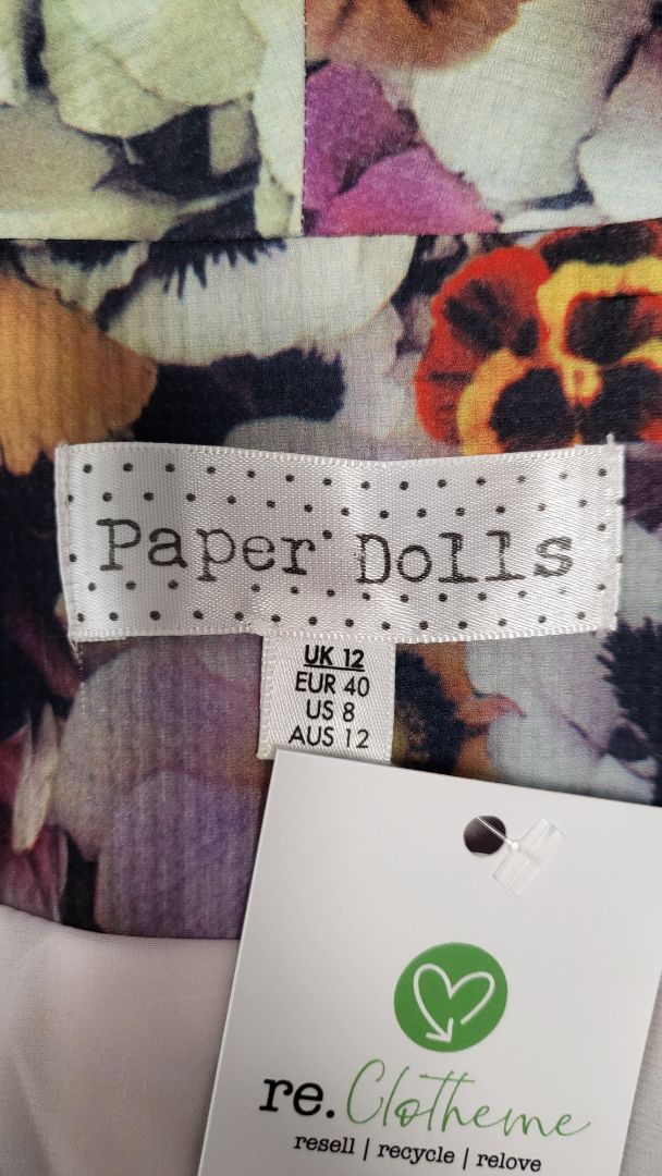 Paper Dolls Floral Print Blazer (12)