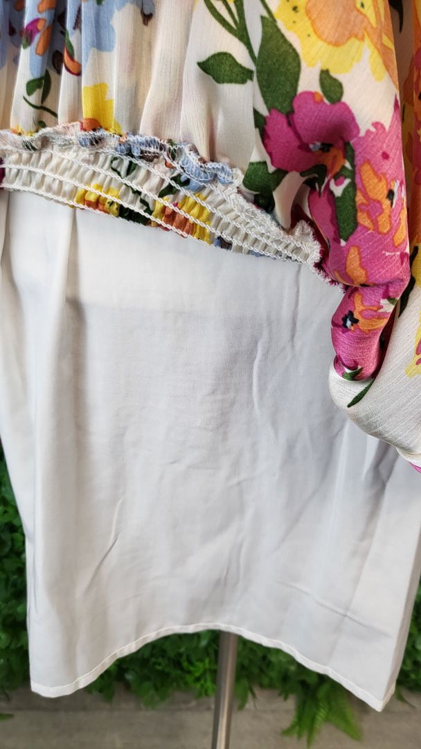 Augustine Floral High Neck Dress (8)