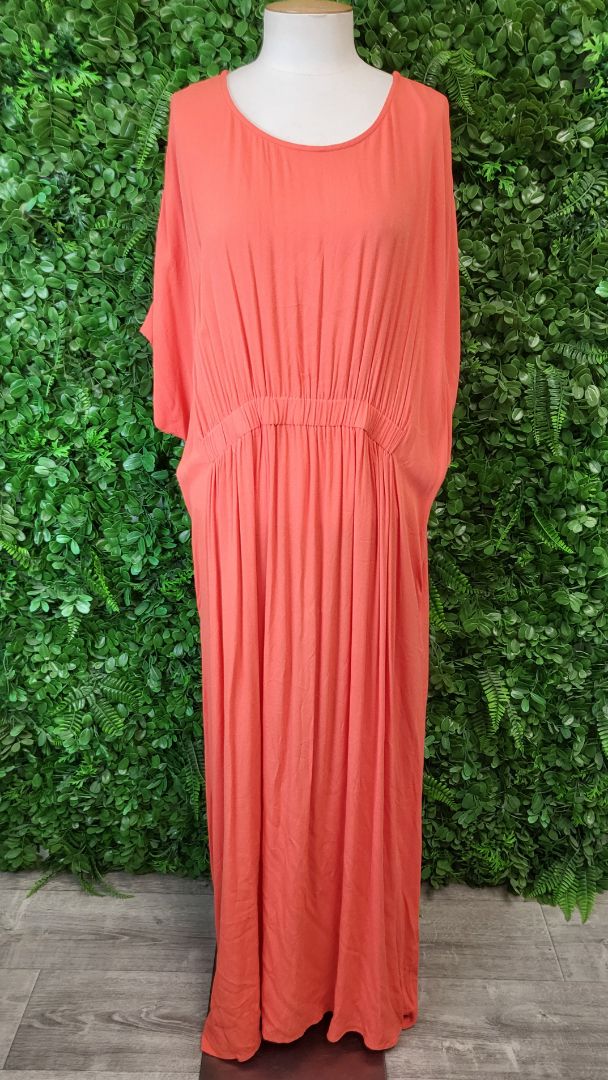 Eb & Ive Coral Algeria Dress BNWT (18)