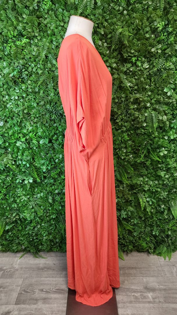 Eb & Ive Coral Algeria Dress BNWT (18)