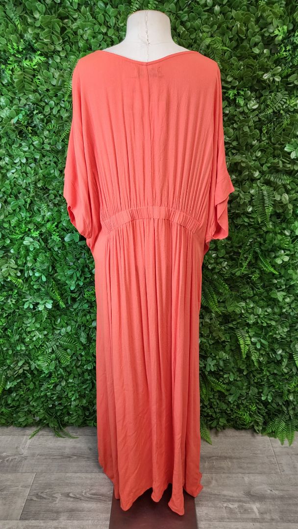 Eb & Ive Coral Algeria Dress BNWT (18)