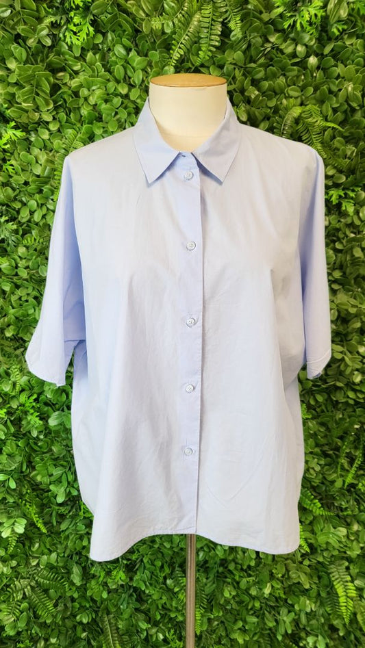 Cos Baby Blue Oversized Shirt (10-12)