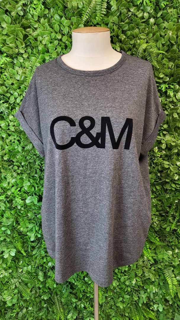 Camilla and Marc Grey Designer Tee Shirt (16)