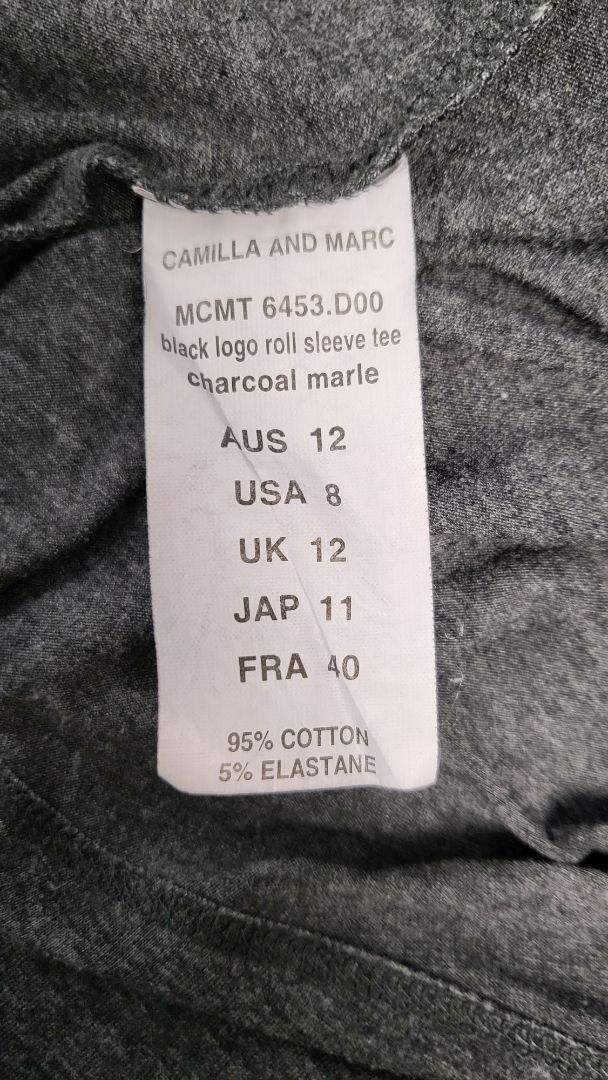 Camilla and Marc Grey Designer Tee Shirt (16)