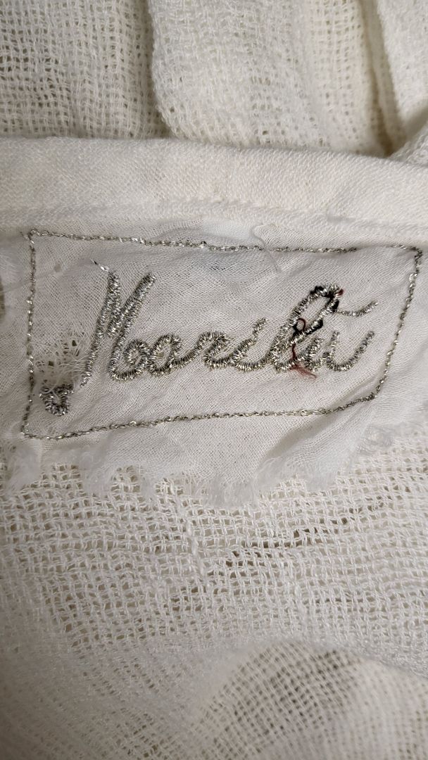 Marilu White Linen Top (10-12)