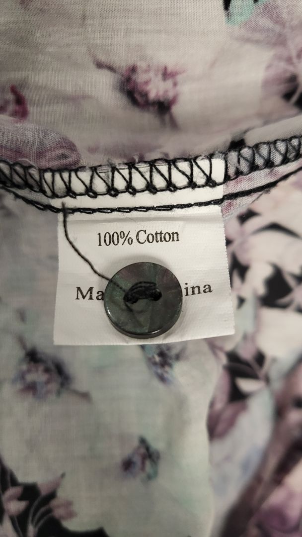 Ketz-ke Hydrangea Button Blouse (16)