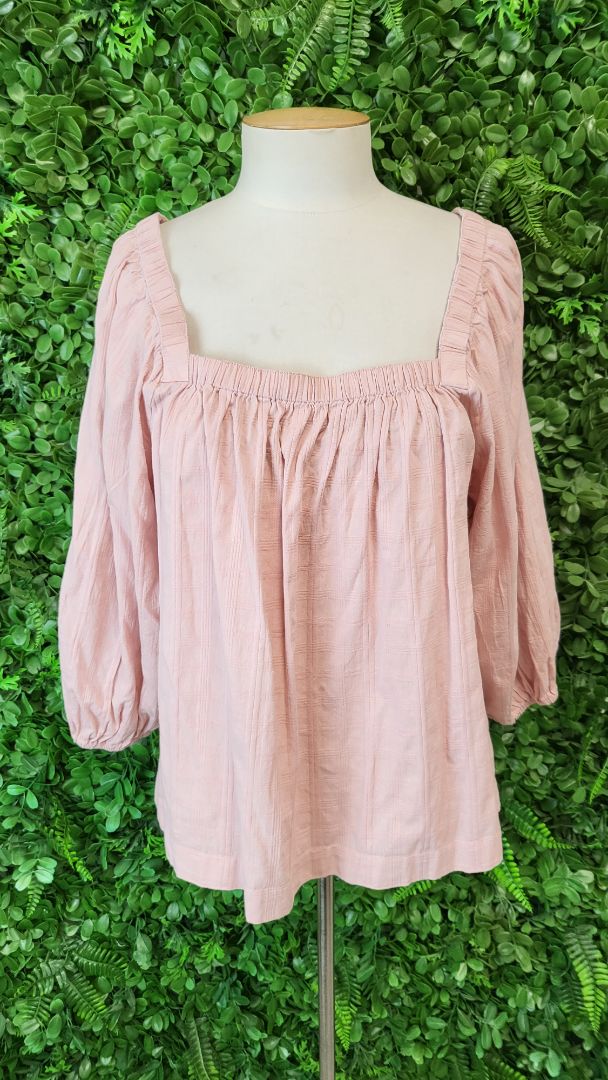 Drama The Label Blush Cotton Top (16)