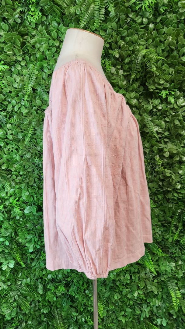 Drama The Label Blush Cotton Top (16)
