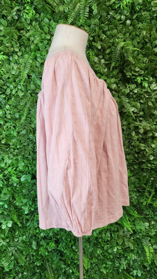 Drama The Label Blush Cotton Top (16)