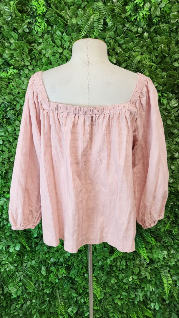 Drama The Label Blush Cotton Top (16)