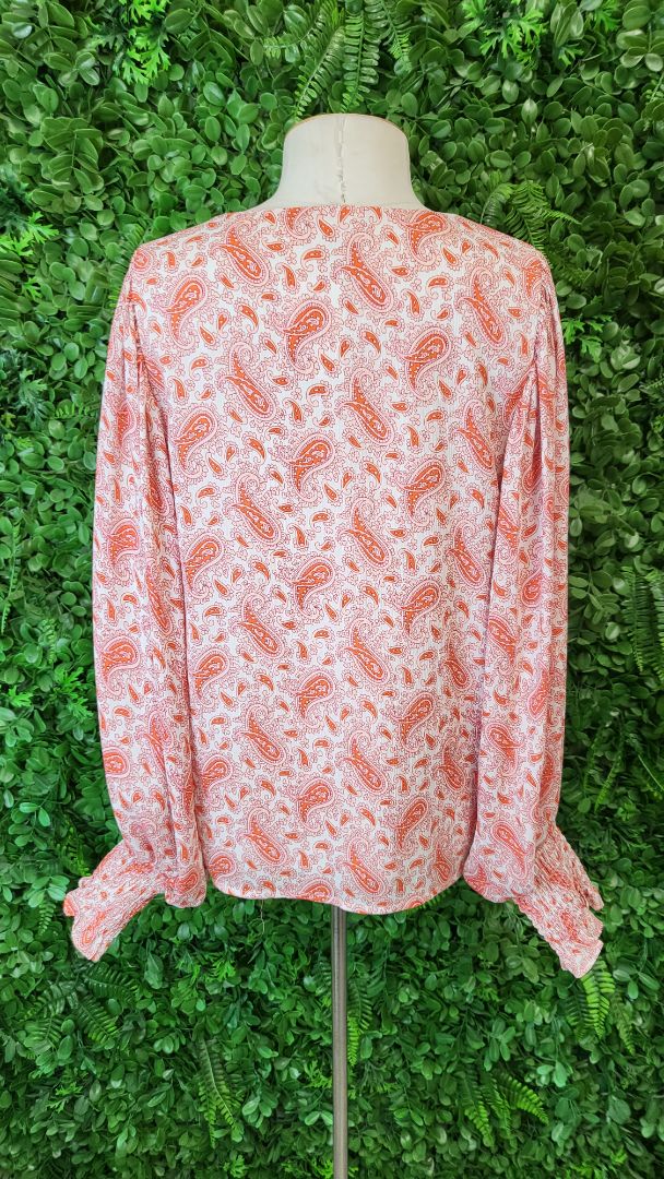 Augustine Print Balloon Sleeve Top (10)