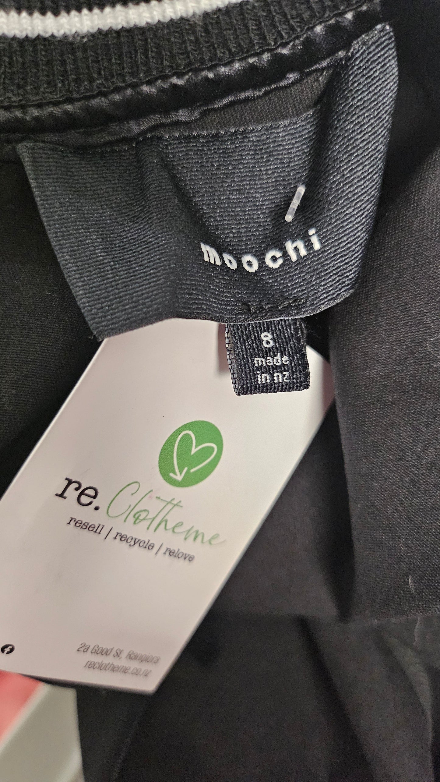 Moochi Black Fitted Dress (8)