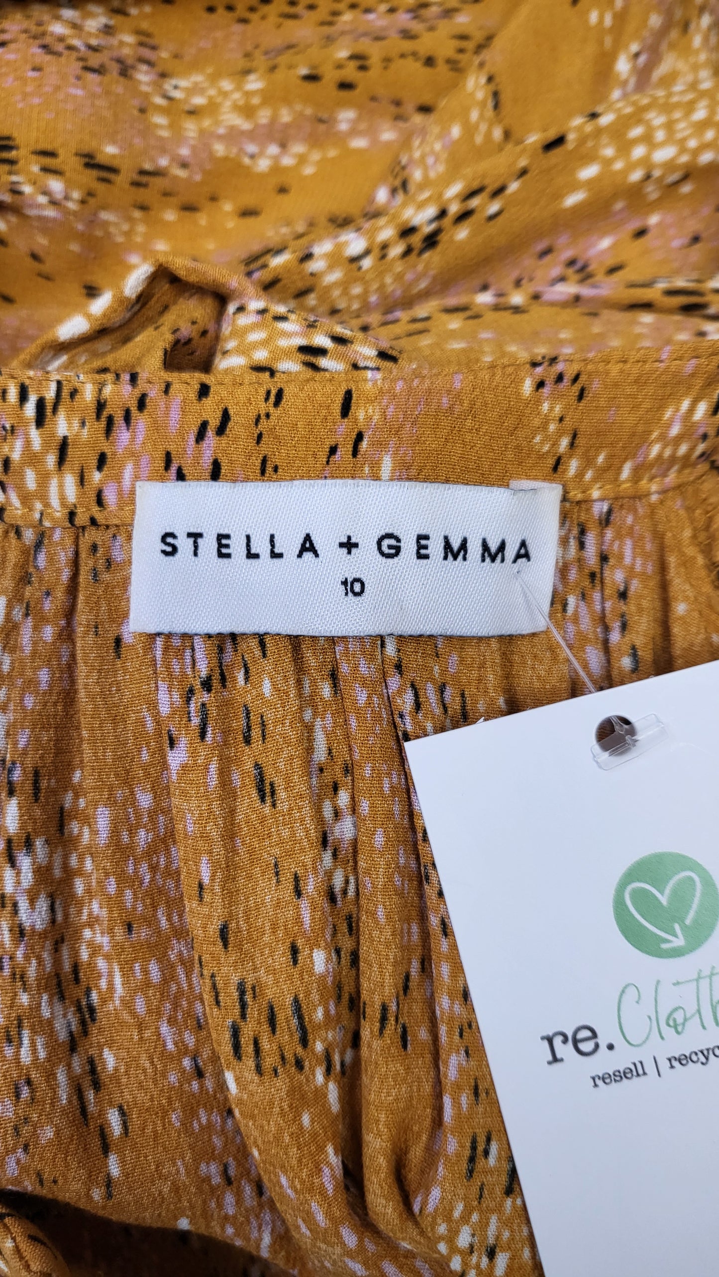 Stella+Gemma Mustard Maxi Dress (10)