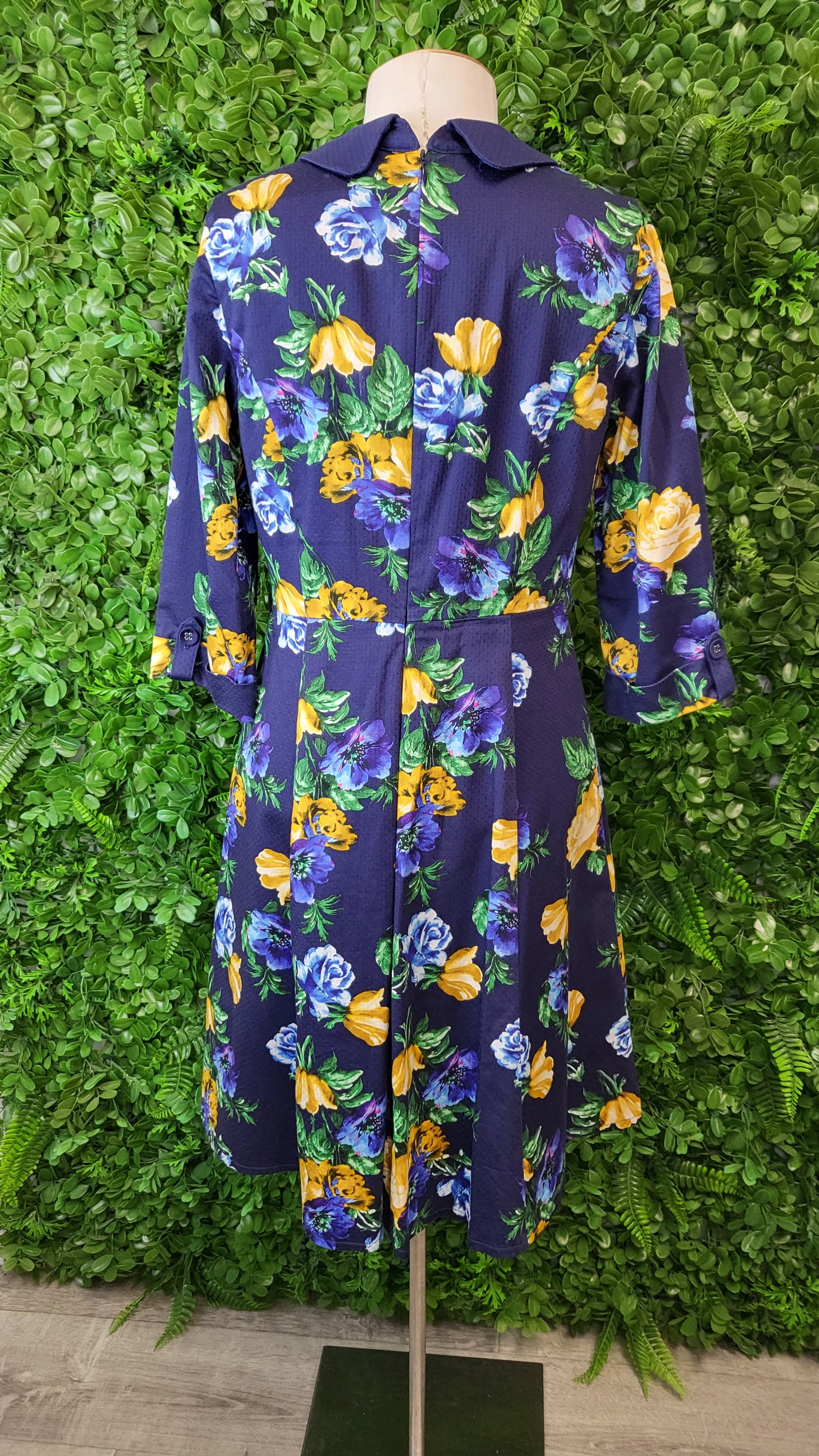 Review Floral Print Shirt Dress (10)
