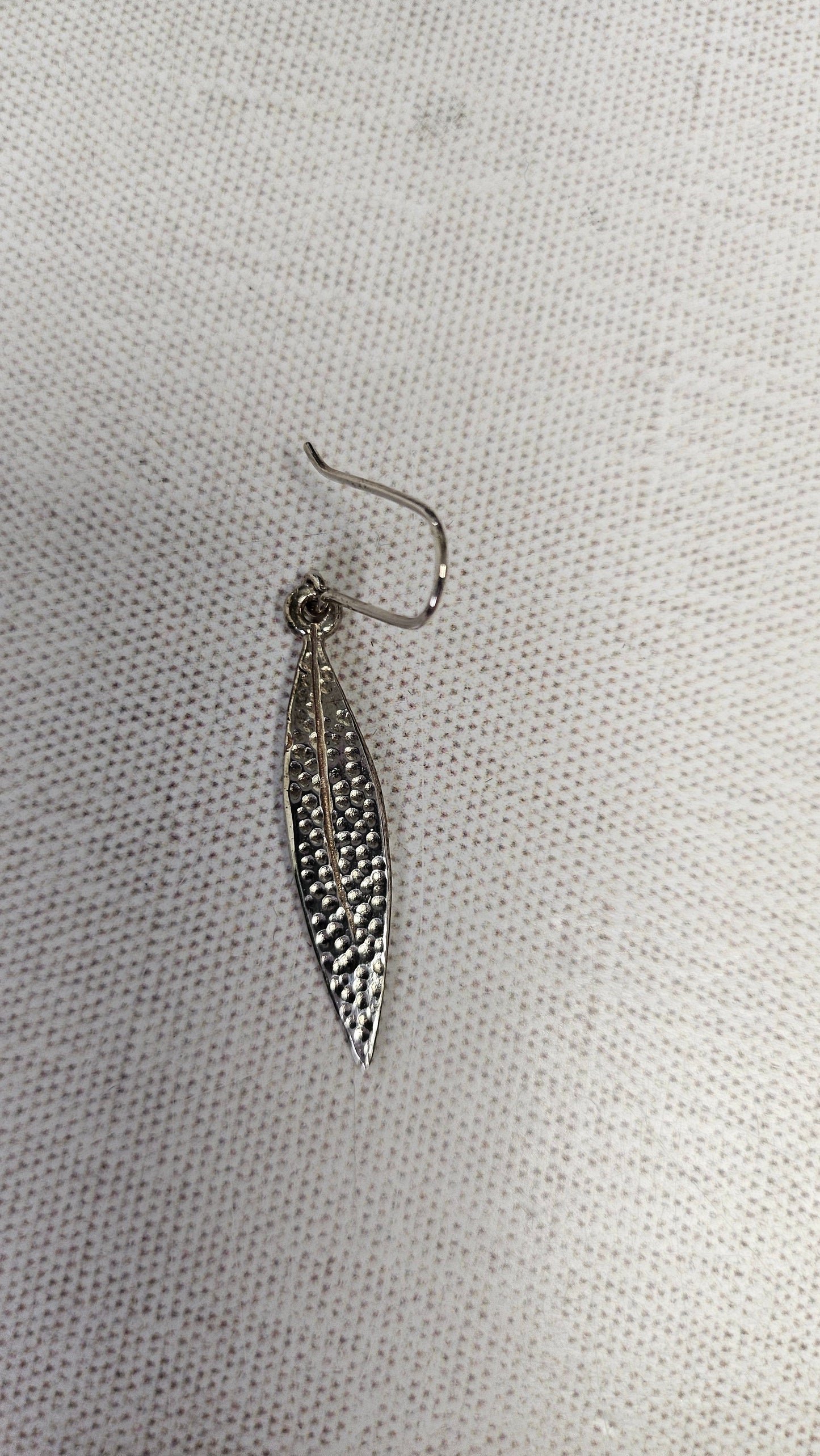 Karen Walker  925 Leaf Drop Earrings