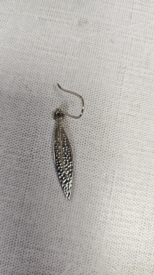 Karen Walker  925 Leaf Drop Earrings