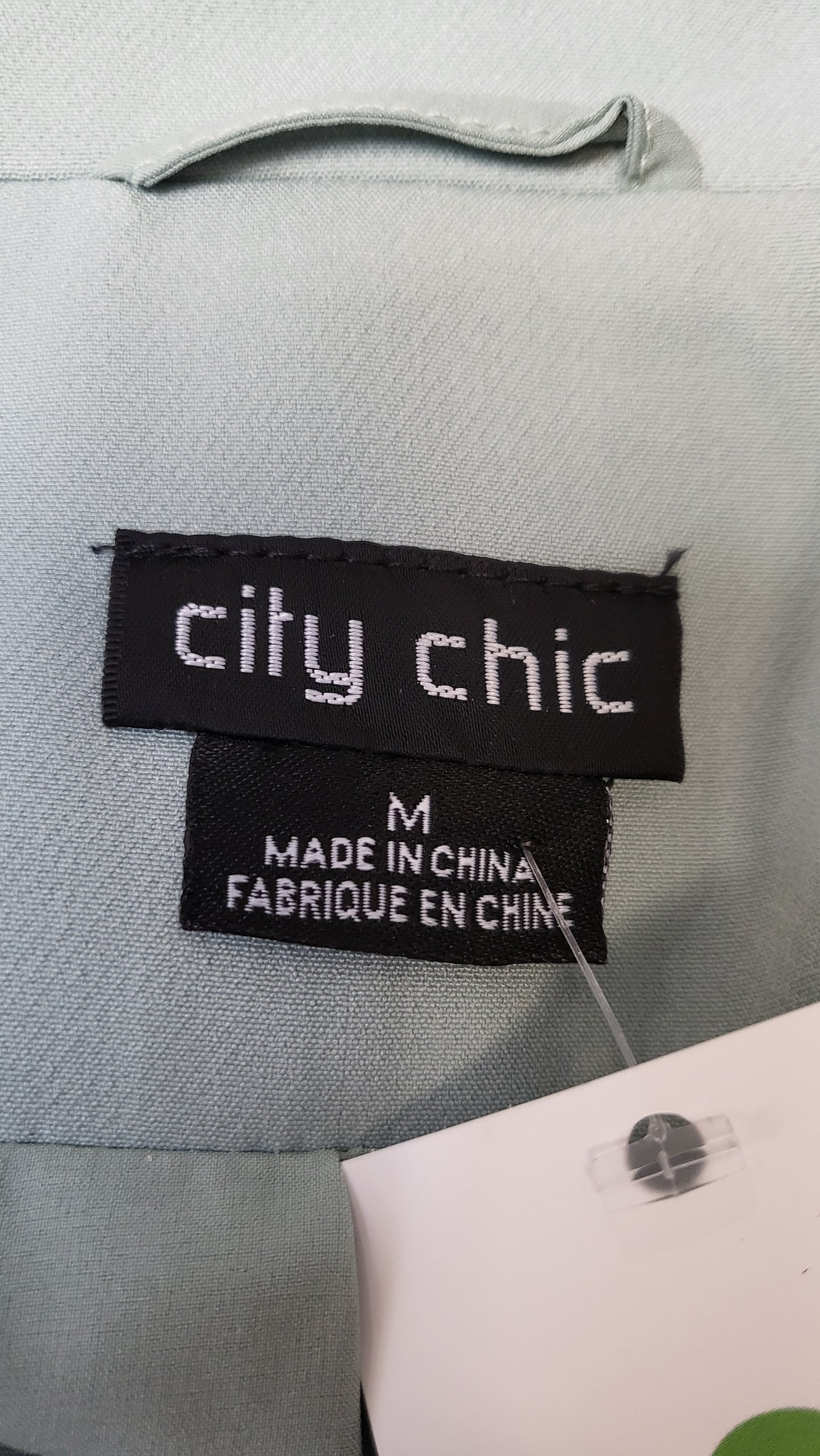City Chic Mint Blazer (18-20)