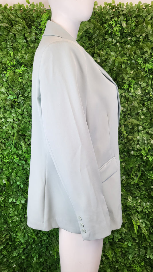 City Chic Mint Blazer (18-20)