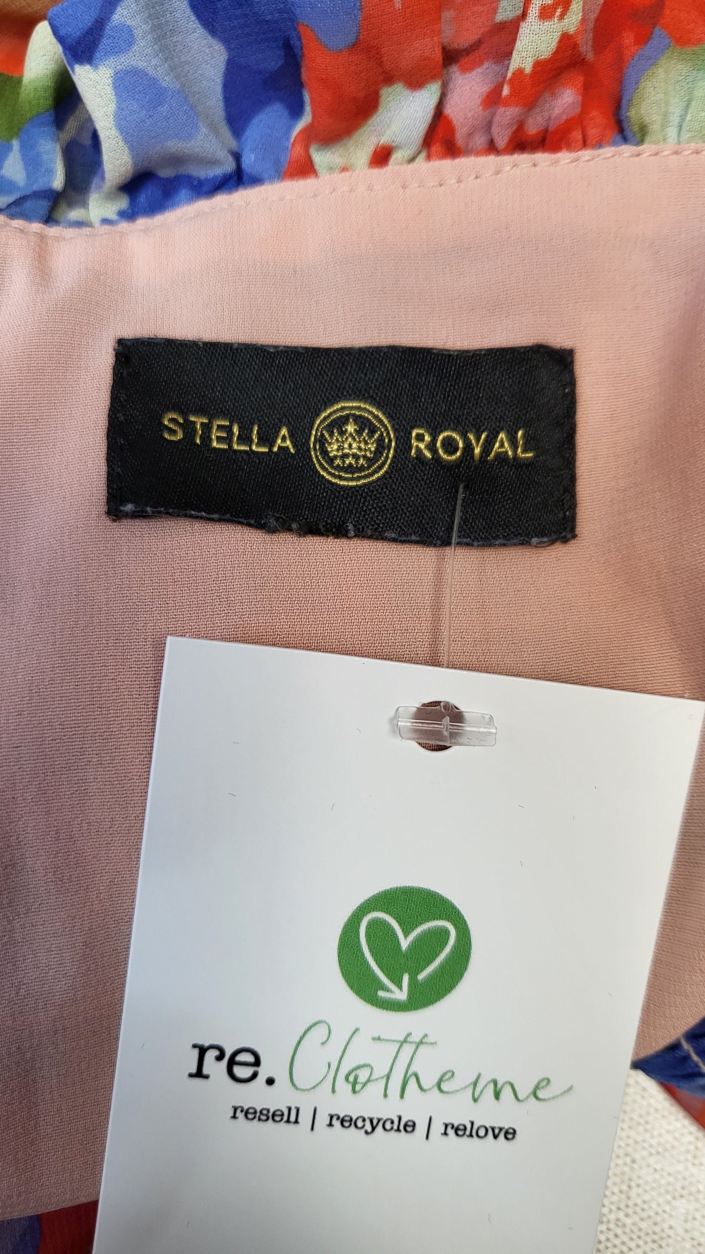 Stella Royal Floral Tops (18-20)