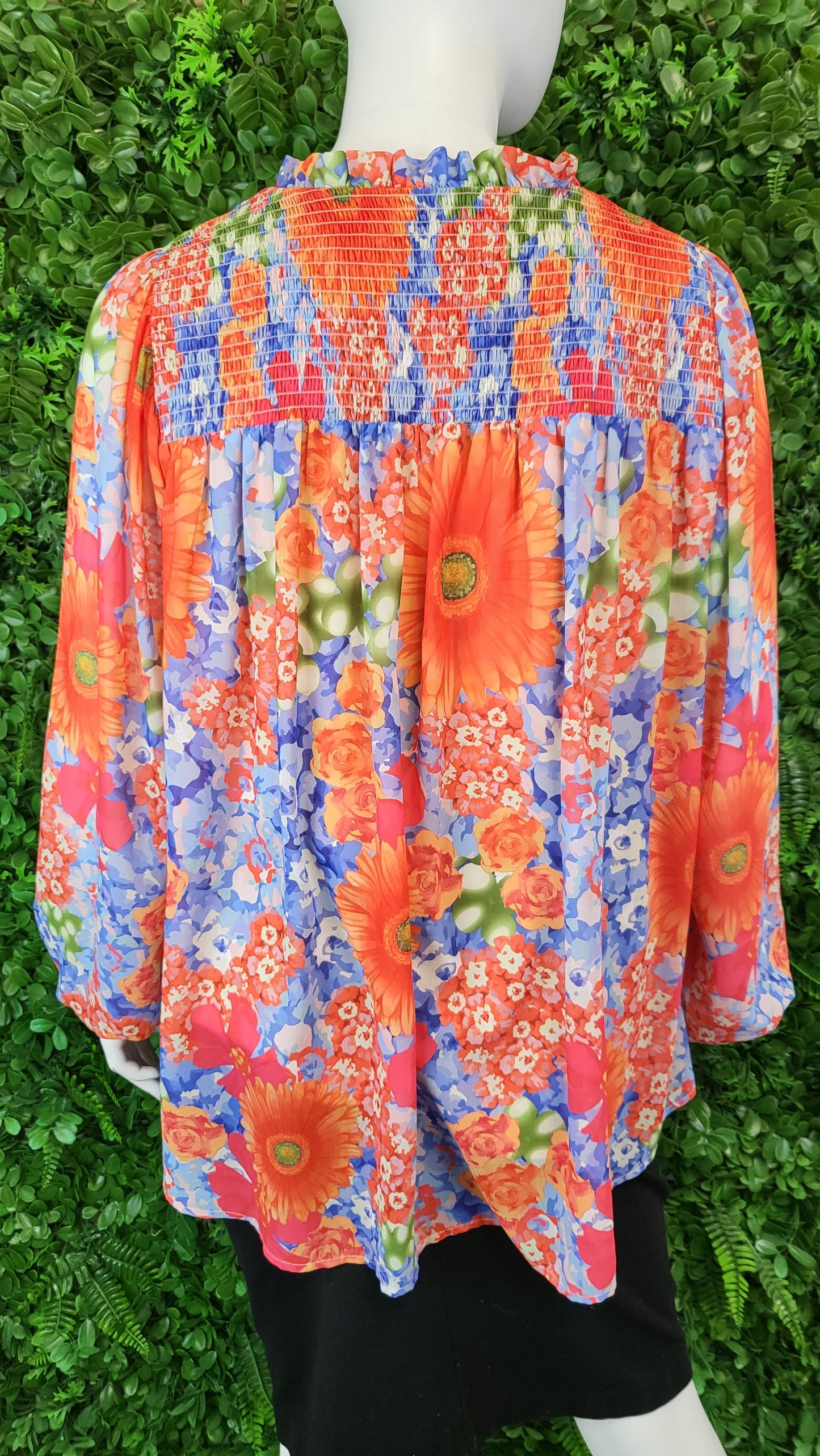 Stella Royal Floral Tops (18-20)