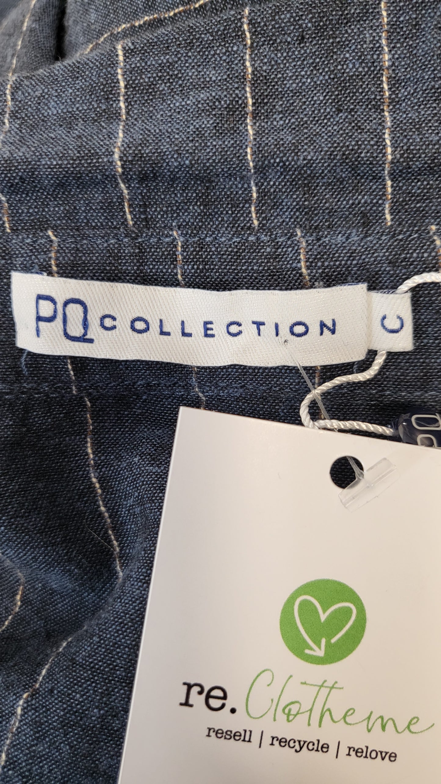 PQ Collections Denim Blue Shirt Dress (20-22)