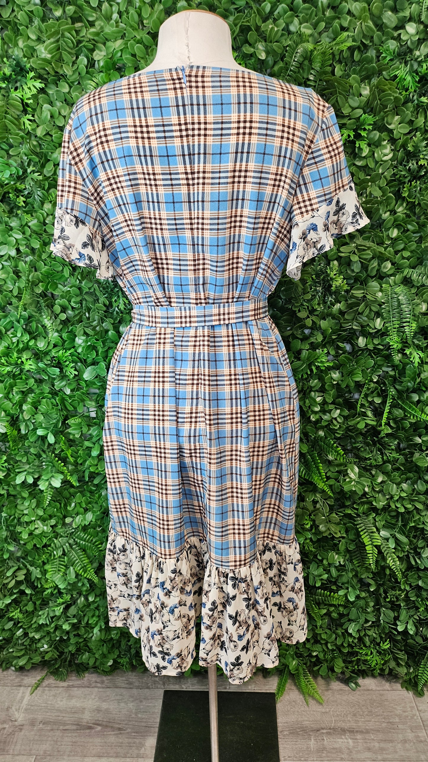 Annah Stretton Multi Check Dress (10)