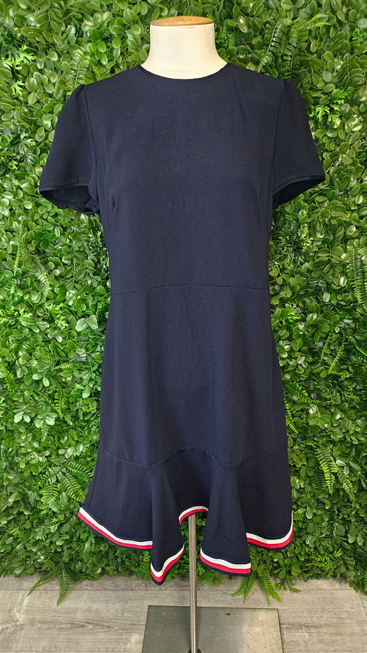 Tommy Hilfiger Navy Midi Dress BNWT (14)